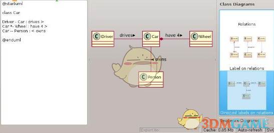 PlantUML QEditor(PlantUML编辑器) 1.2.04